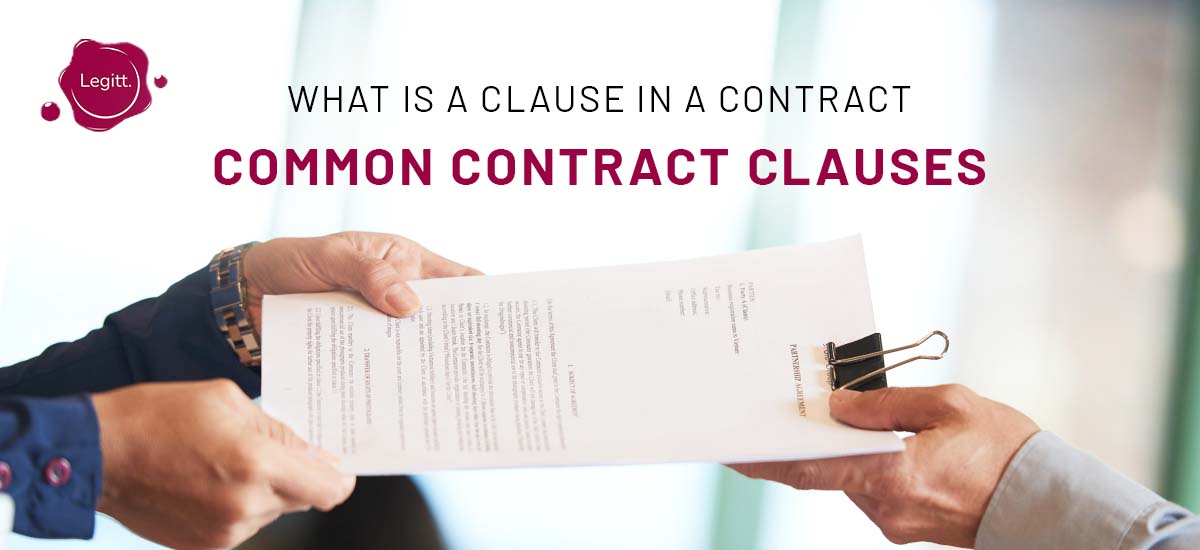 What is a Clause in a Contract: Common Contract Clauses