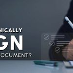 How to Electronically Sign a Word Document?