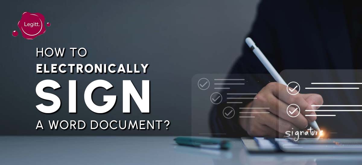 How to Electronically Sign a Word Document